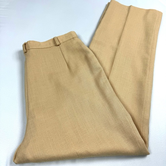 VTG Austin Hill Wool High Rise Tailored Trouser Union Made USA (ILGWU) - Picture 8 of 13